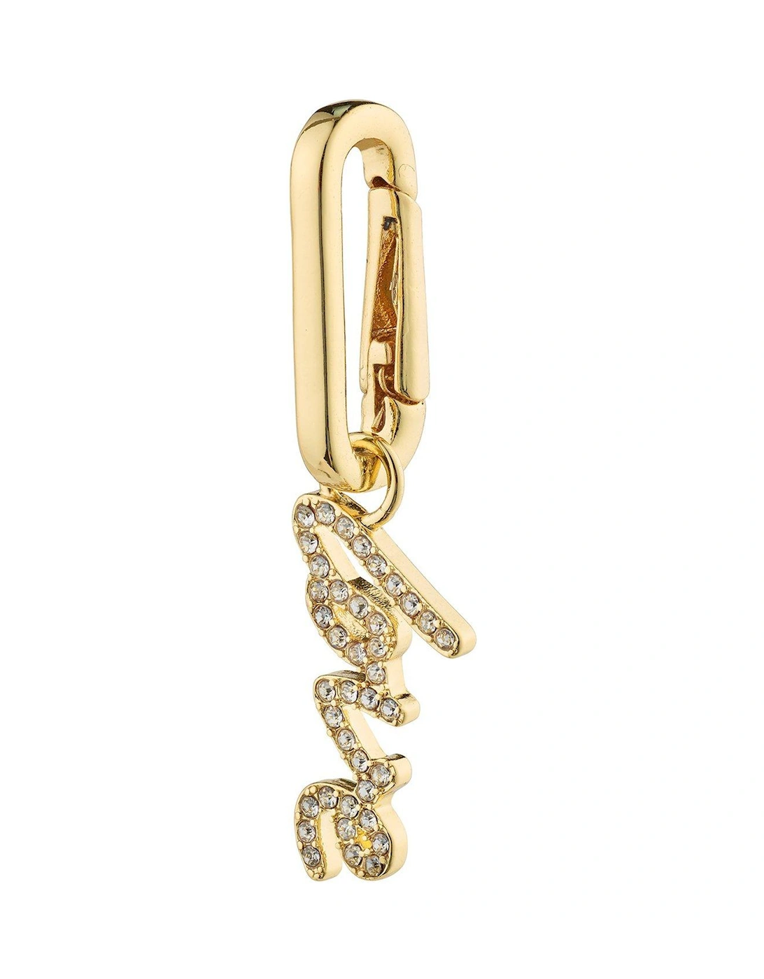 CHARM love pendant, gold-plated, 2 of 1