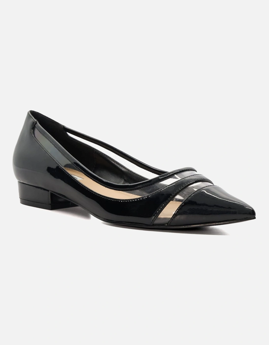 Ladies Hepburn - Pointed Cut Out Ballet Flats, 7 of 6