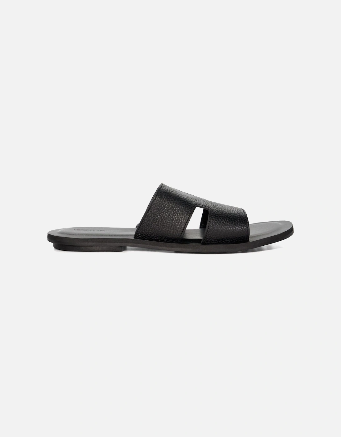 Mens Initially - Flat Leather Sandals