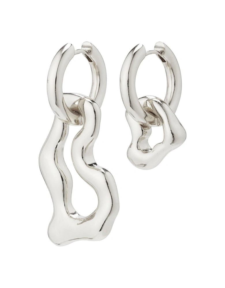 CLOUD earrings silver-plated