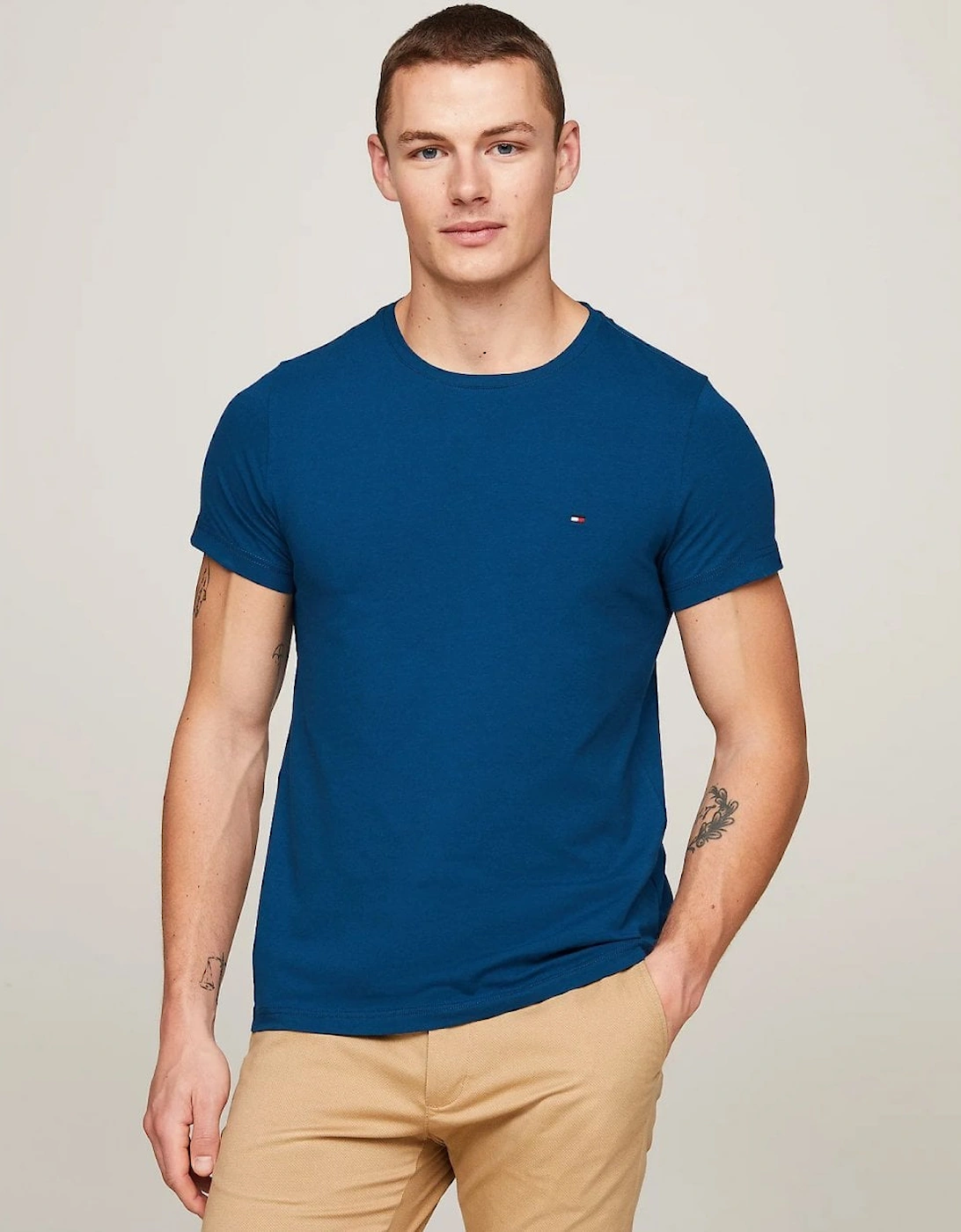 Mens Stretch Slim Fit Tee, 6 of 5