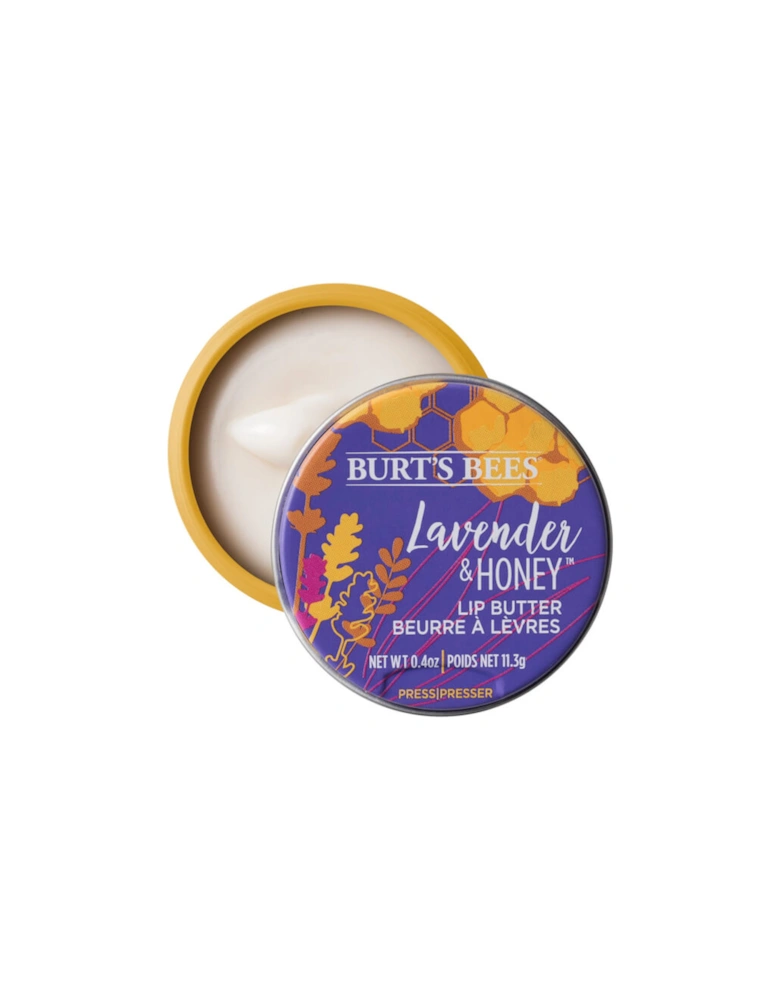 100% Natural Moisturizing Lip Butter with Lavender and Honey 11.3g - - 100% Natural Moisturizing Lip Butter with Lavender and Honey 11.3g - ena.nlndt