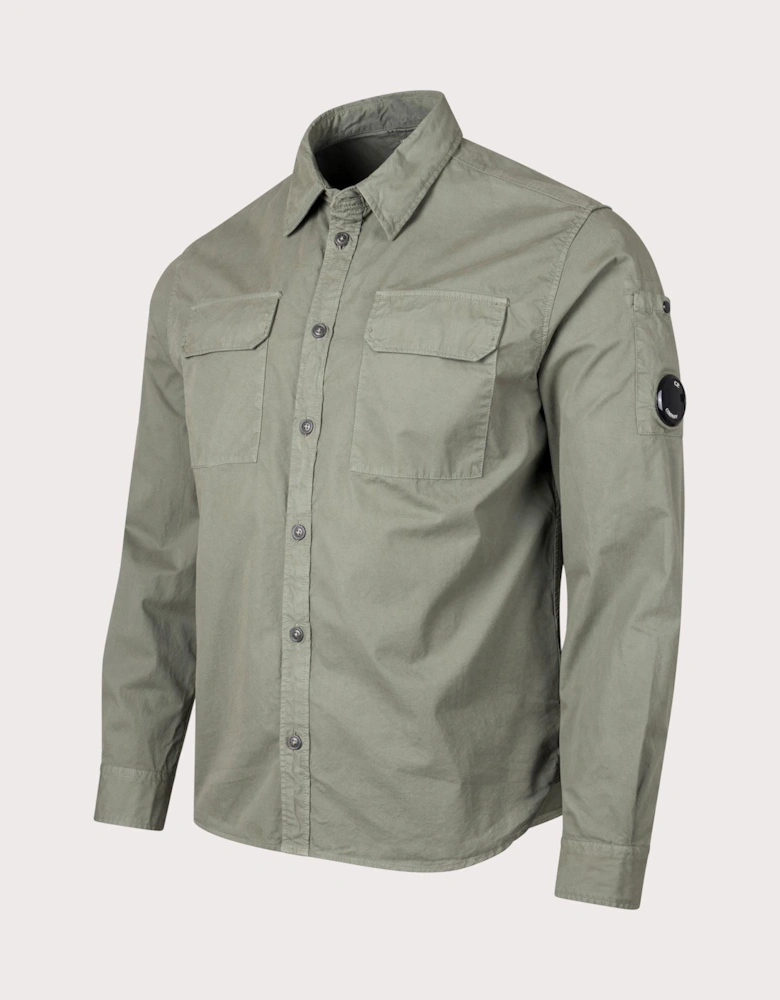 Gabardine Pocket Shirt