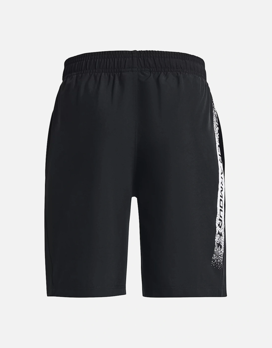 Youths Woven Graphic Shorts (Black/White), 3 of 2