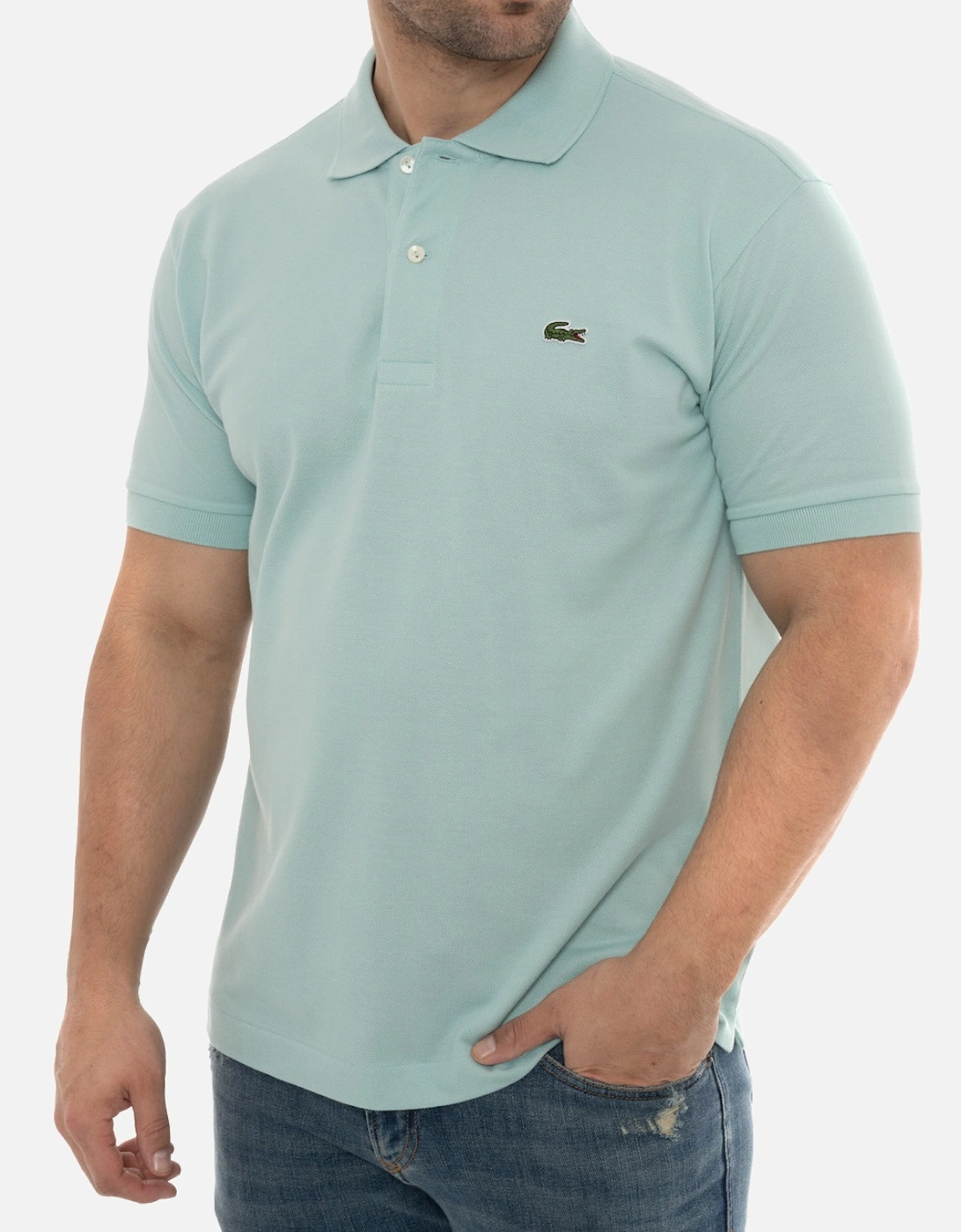 Mens Short Sleeve Polo Shirt (Mint)