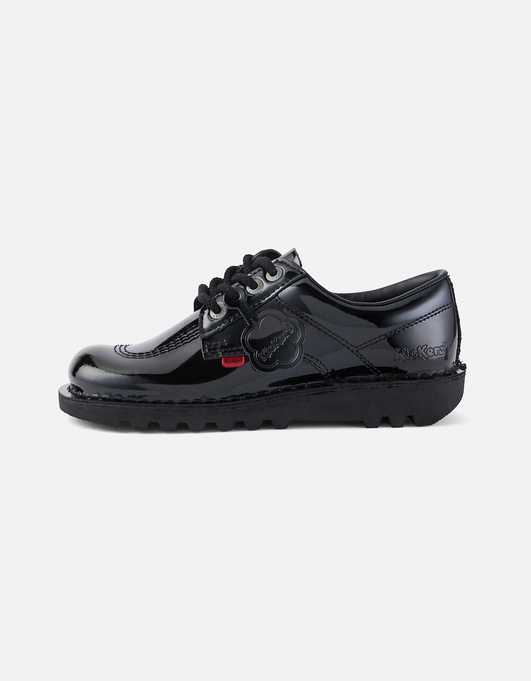 Womens Kick Lo Classic Patent Shoes (Black)