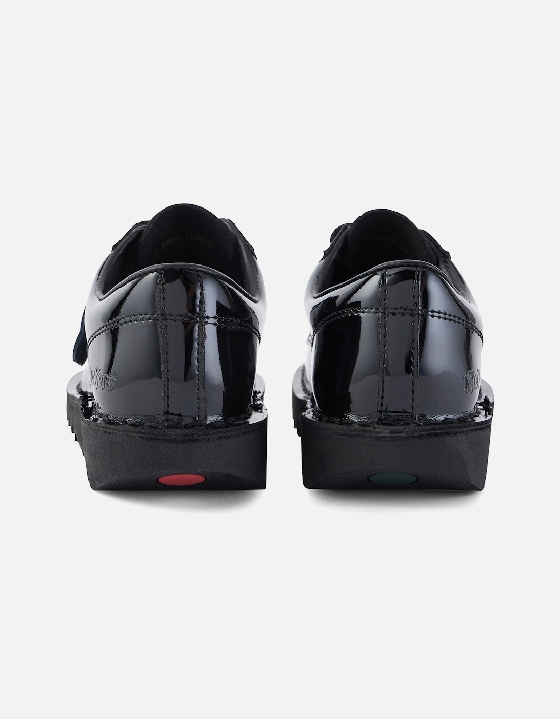 Womens Kick Lo Classic Patent Shoes (Black)