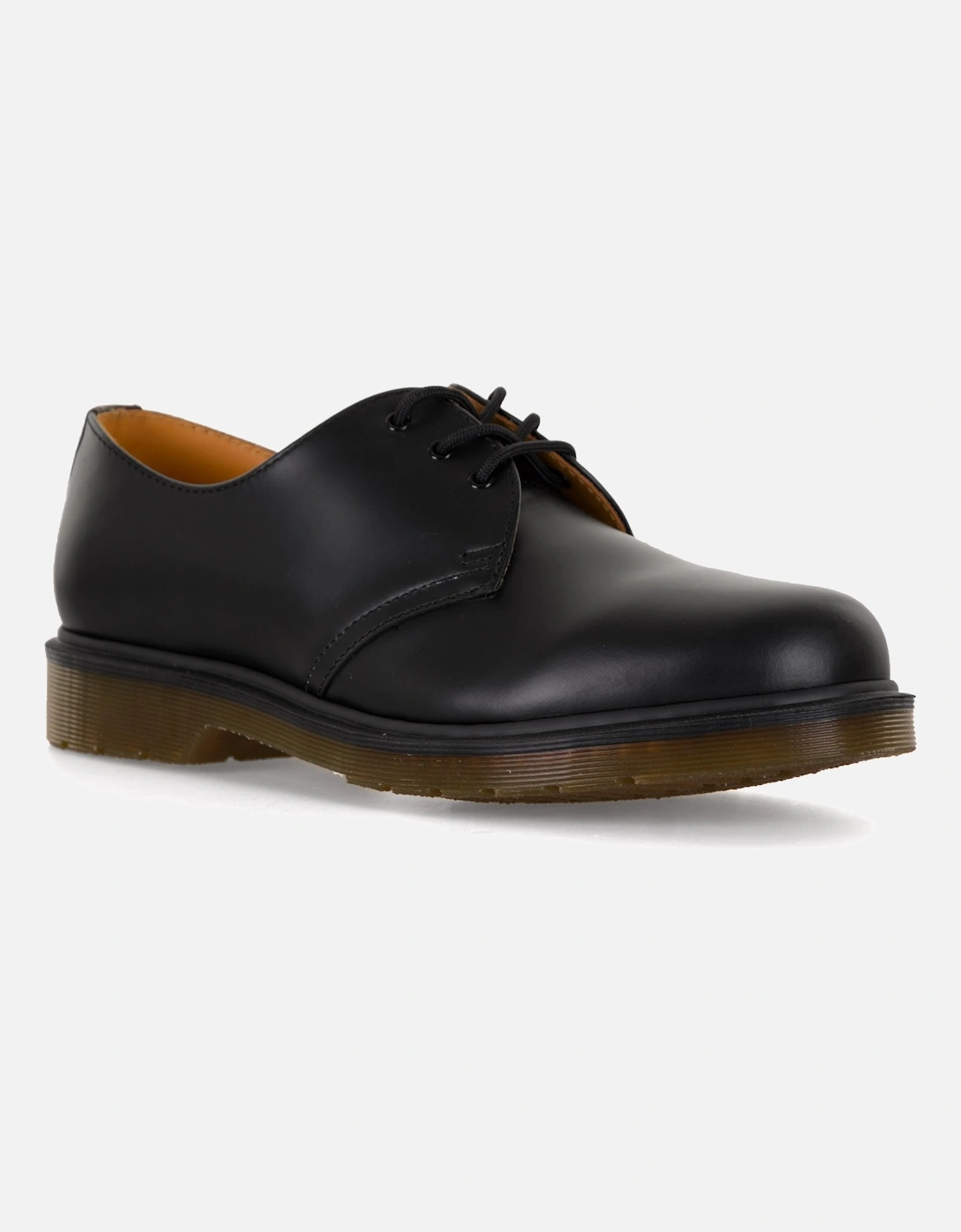 Dr. Martens Mens Smooth Shoes (Black), 4 of 3