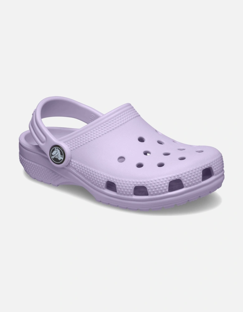 Infants Classic Clog Sandals (Lavender)