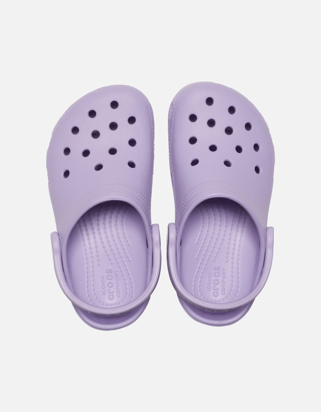 Infants Classic Clog Sandals (Lavender)