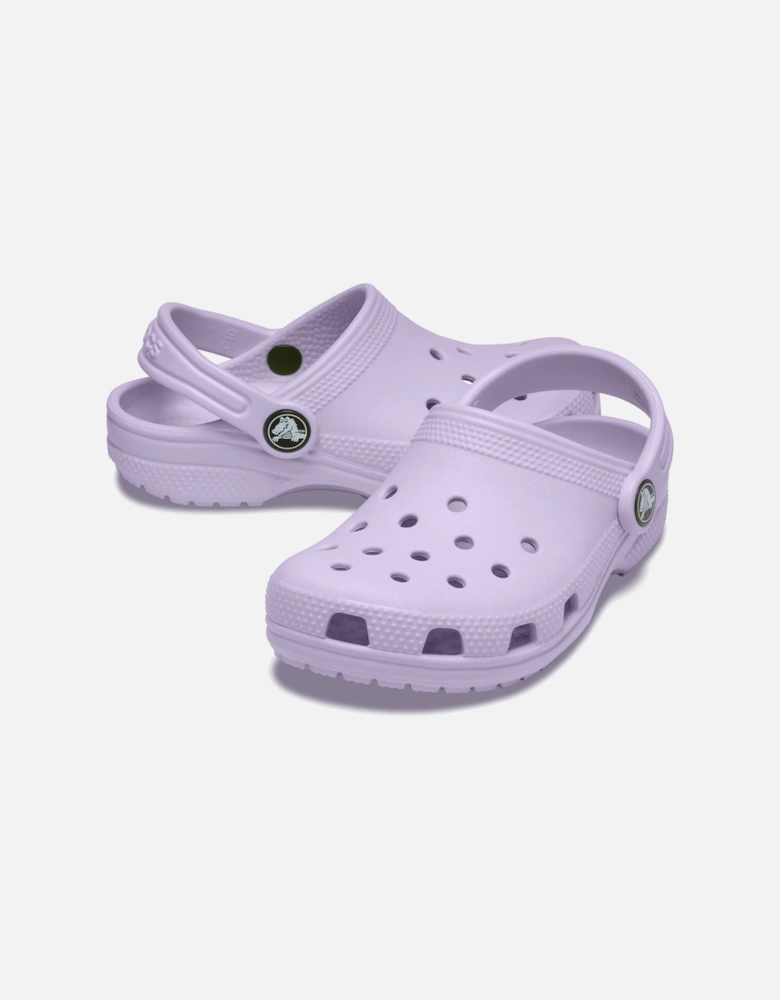 Infants Classic Clog Sandals (Lavender)