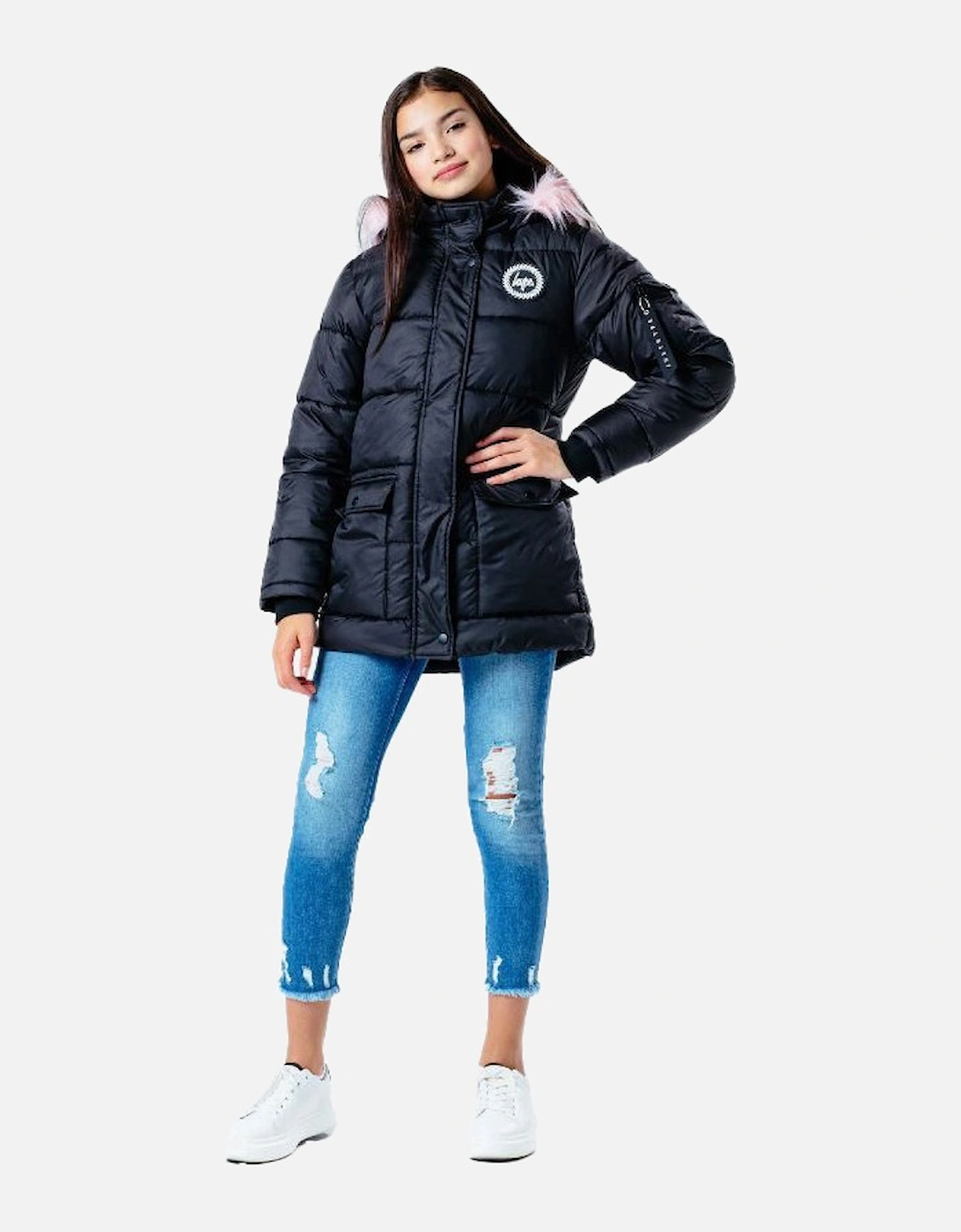 Girls Explorer Jacket (Black)