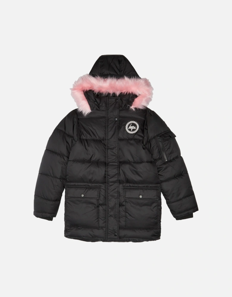 Girls Explorer Jacket (Black)