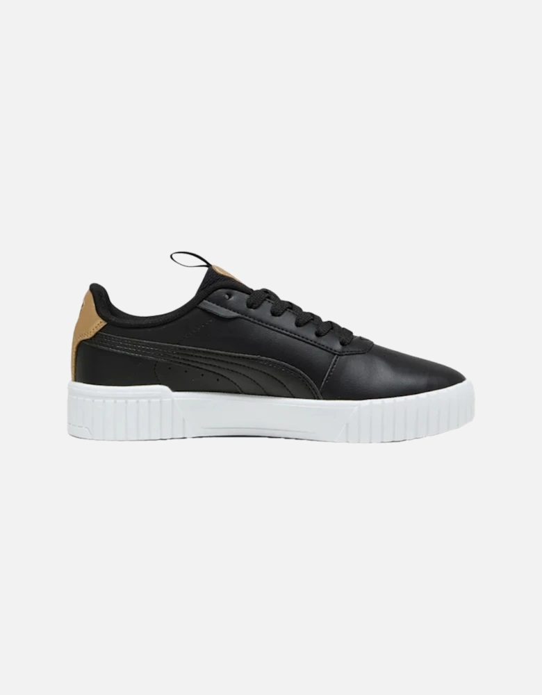 Youths Carina 2.0 Pop Up Metallic Trainers (Black/Gold)