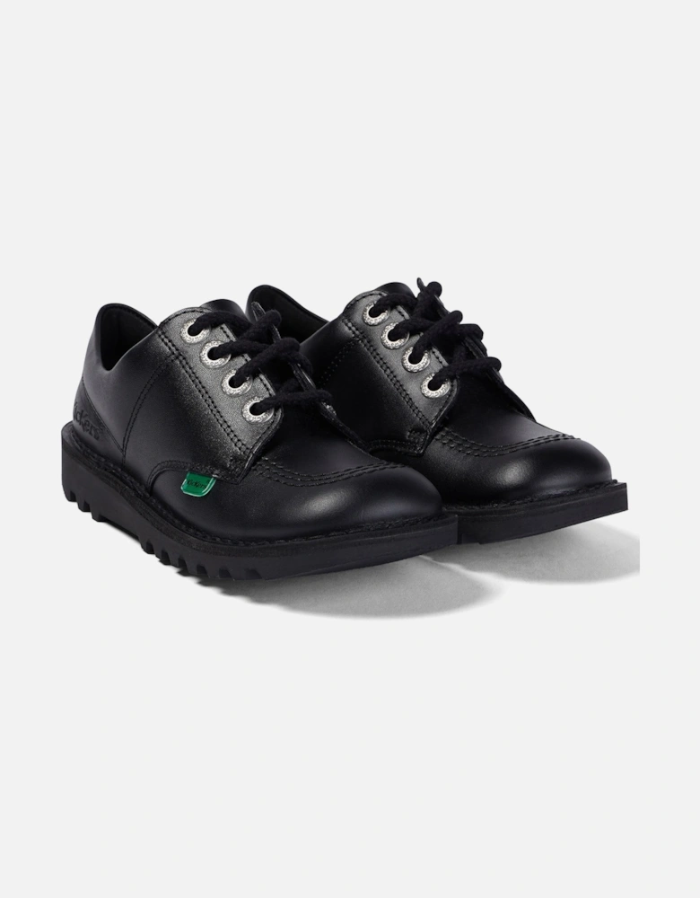 Juniors Kick Lo Classic Shoes (Black)