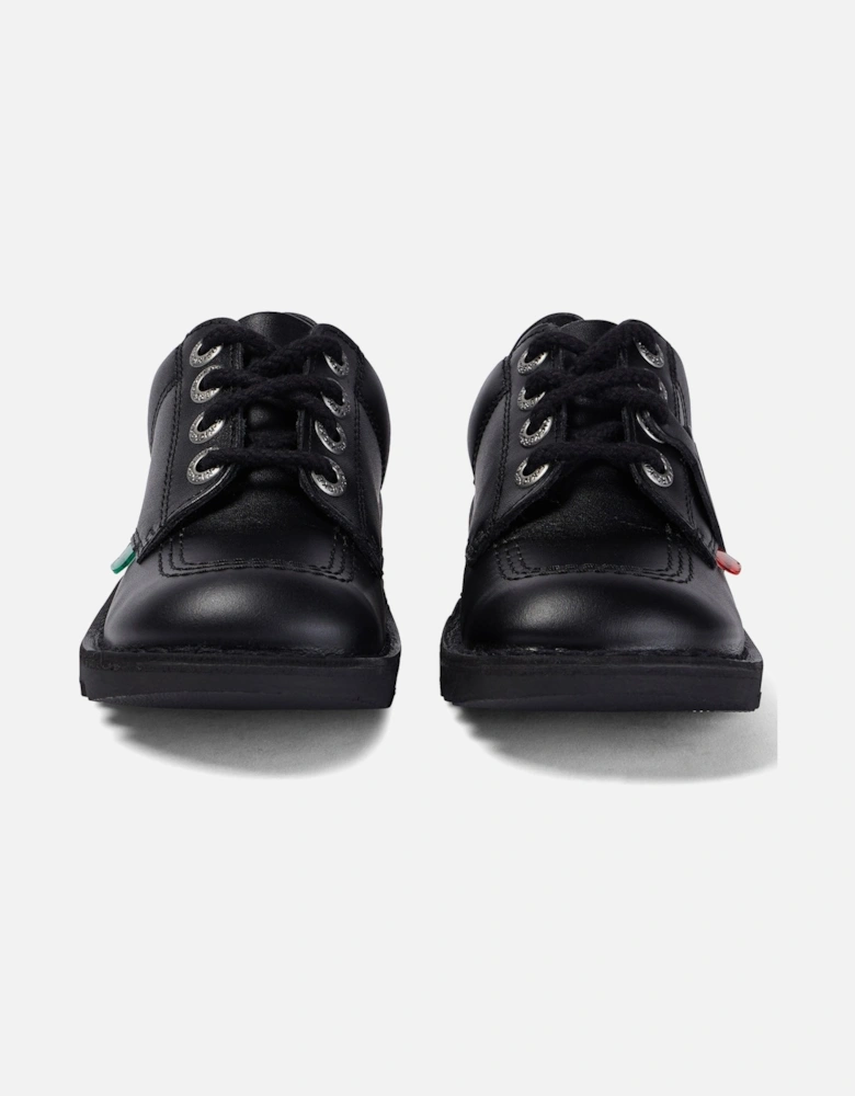 Juniors Kick Lo Classic Shoes (Black)
