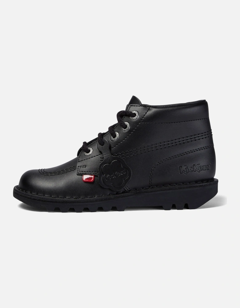 Youths Kick Hi Boots (Black)