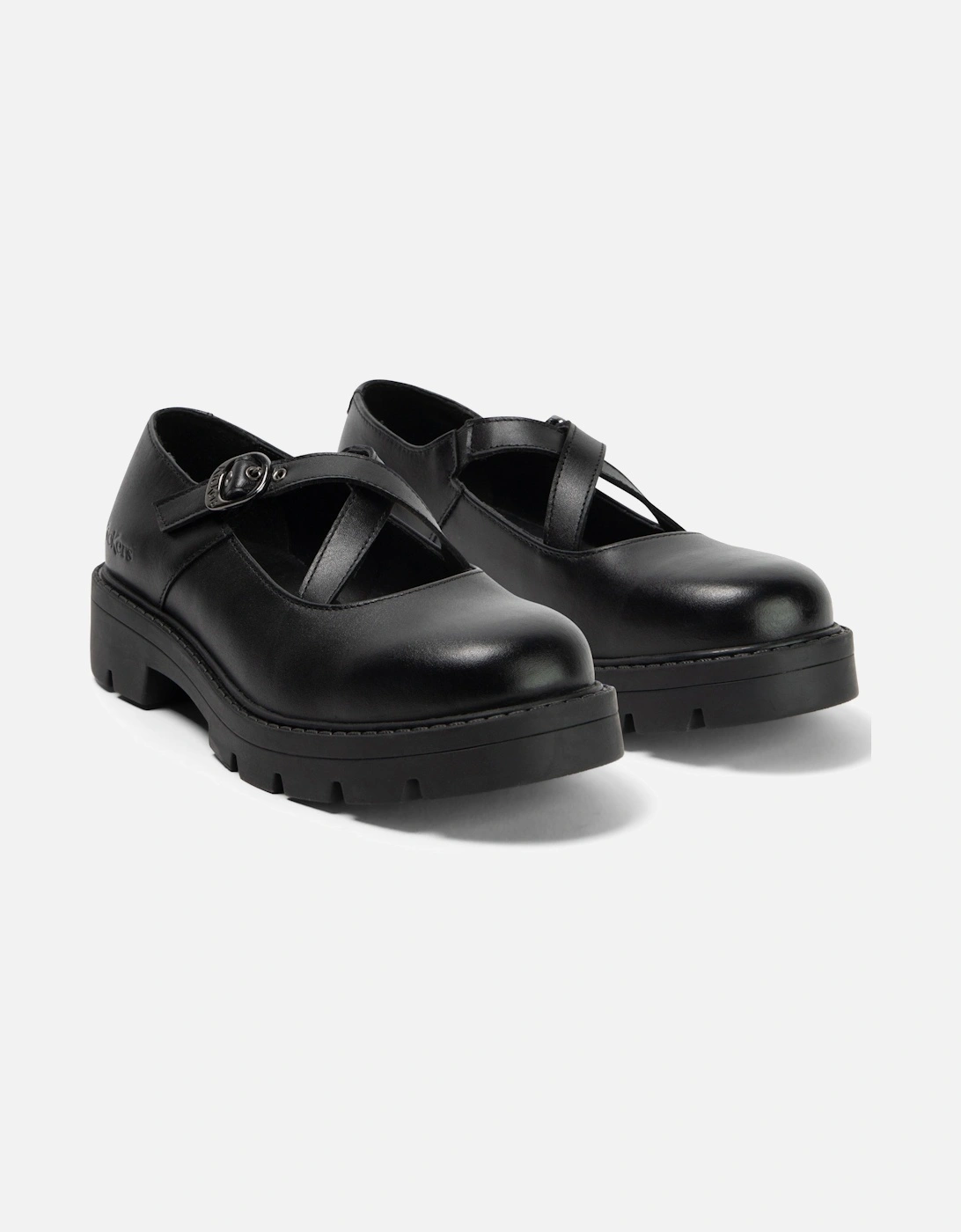 Youths Kori Mary Jane Shoes (Black)