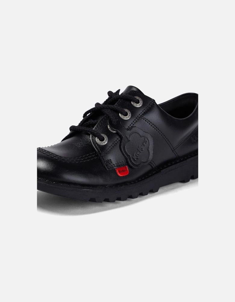 Youths Kick Lo Classic Shoes (Black)