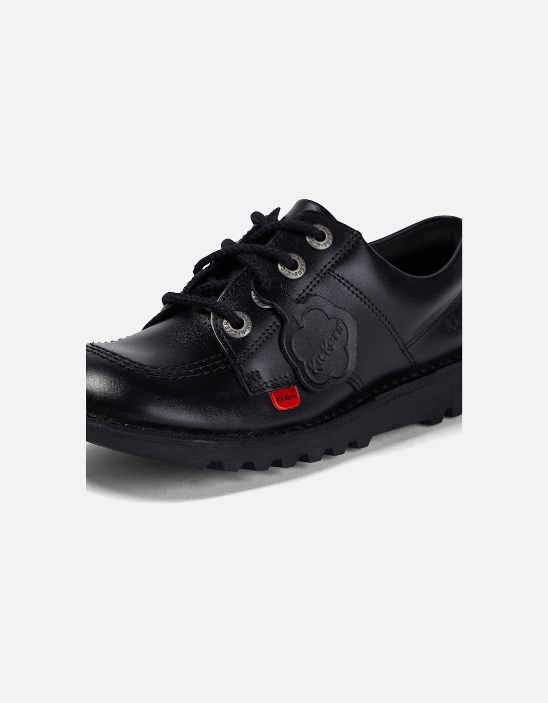 Youths Kick Lo Classic Shoes (Black)