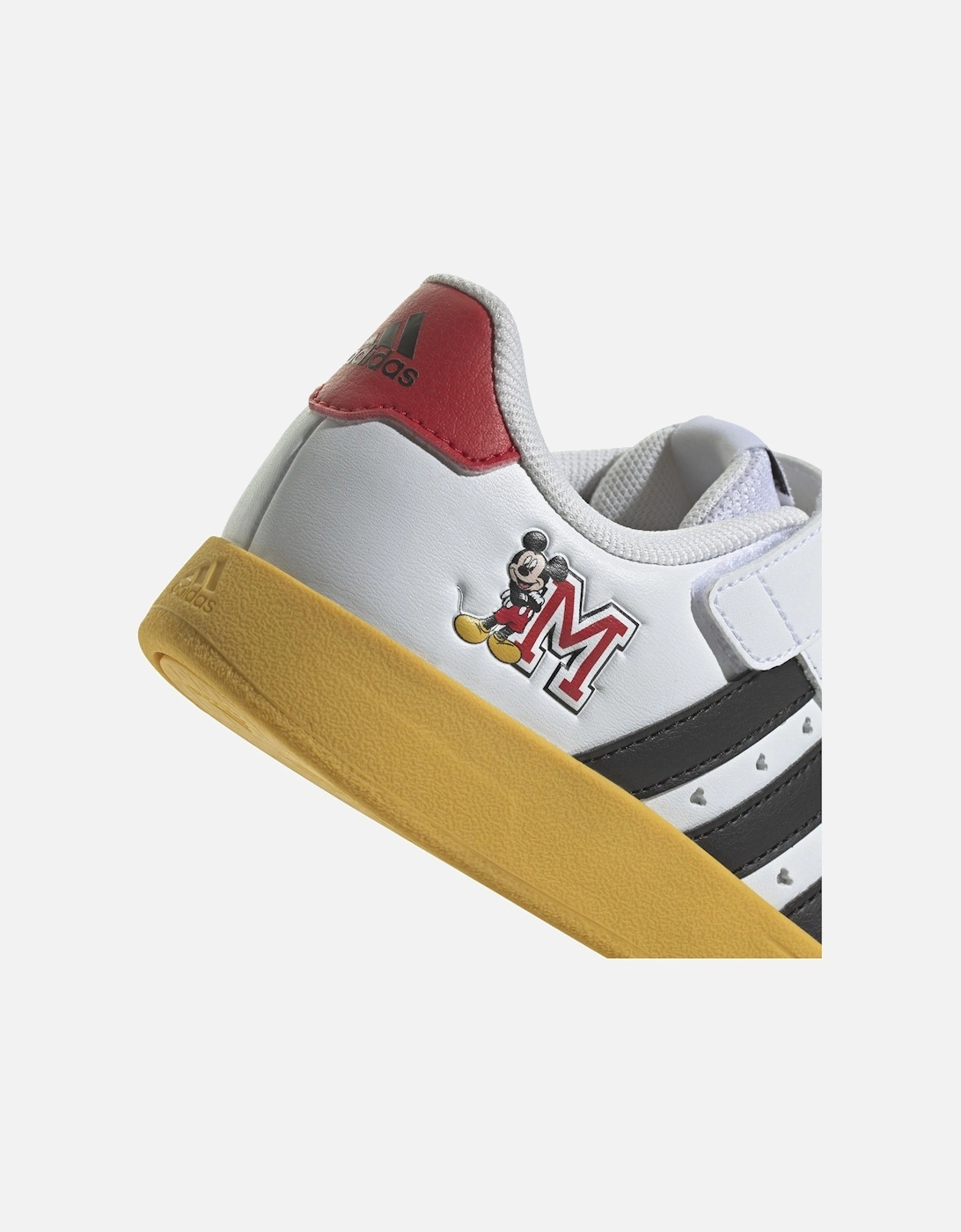 Juniors Breaknet Mickey Mouse Trainers (White)