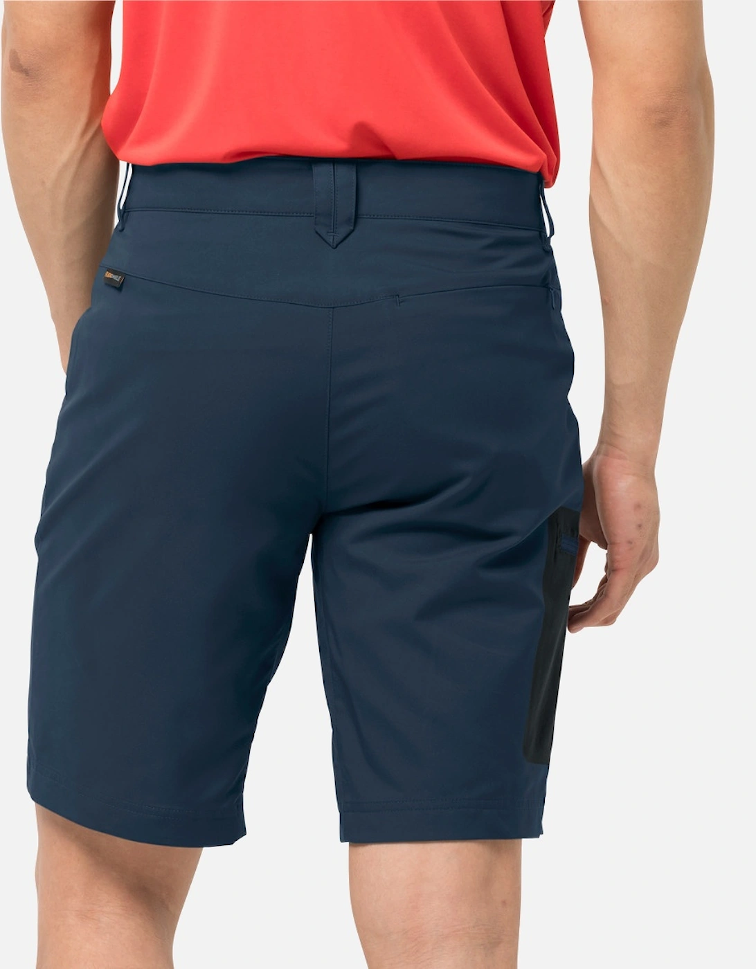Mens Active Track Shorts (Blue)