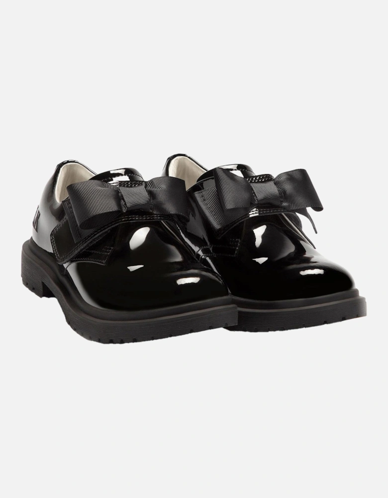 Lelli Kelli Juniors Miss LK Faye Patent School Shoes (Black)