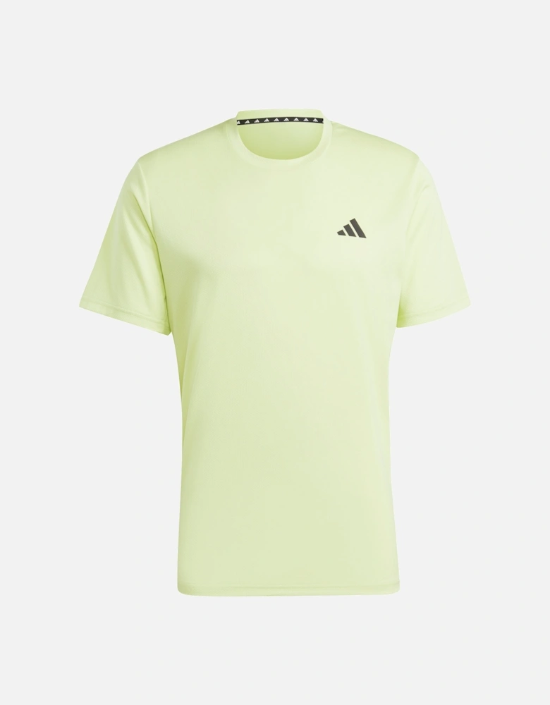 Mens Training Essential Base T-Shirt (Lime)