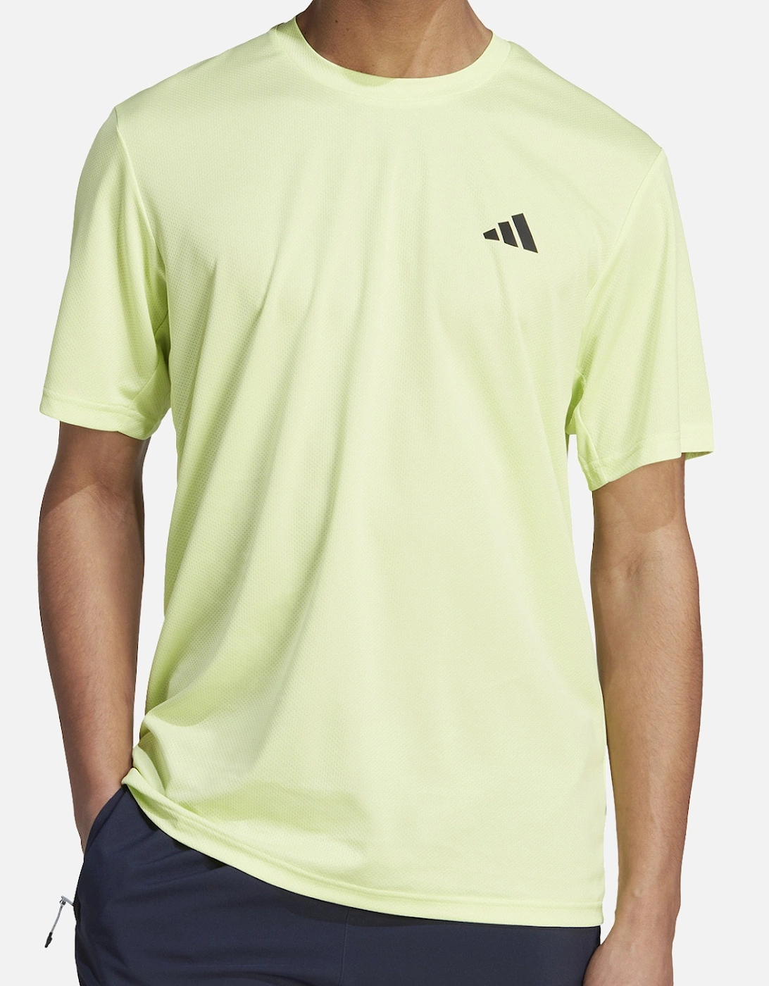 Mens Training Essential Base T-Shirt (Lime)