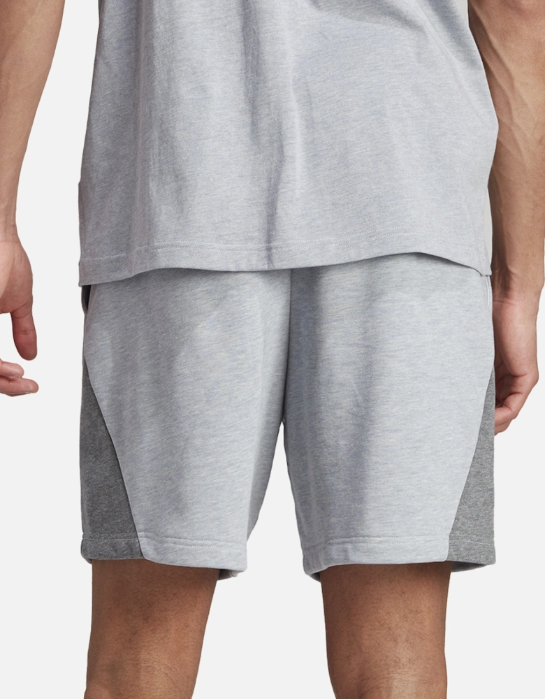 Mens Melange Shorts (Grey)