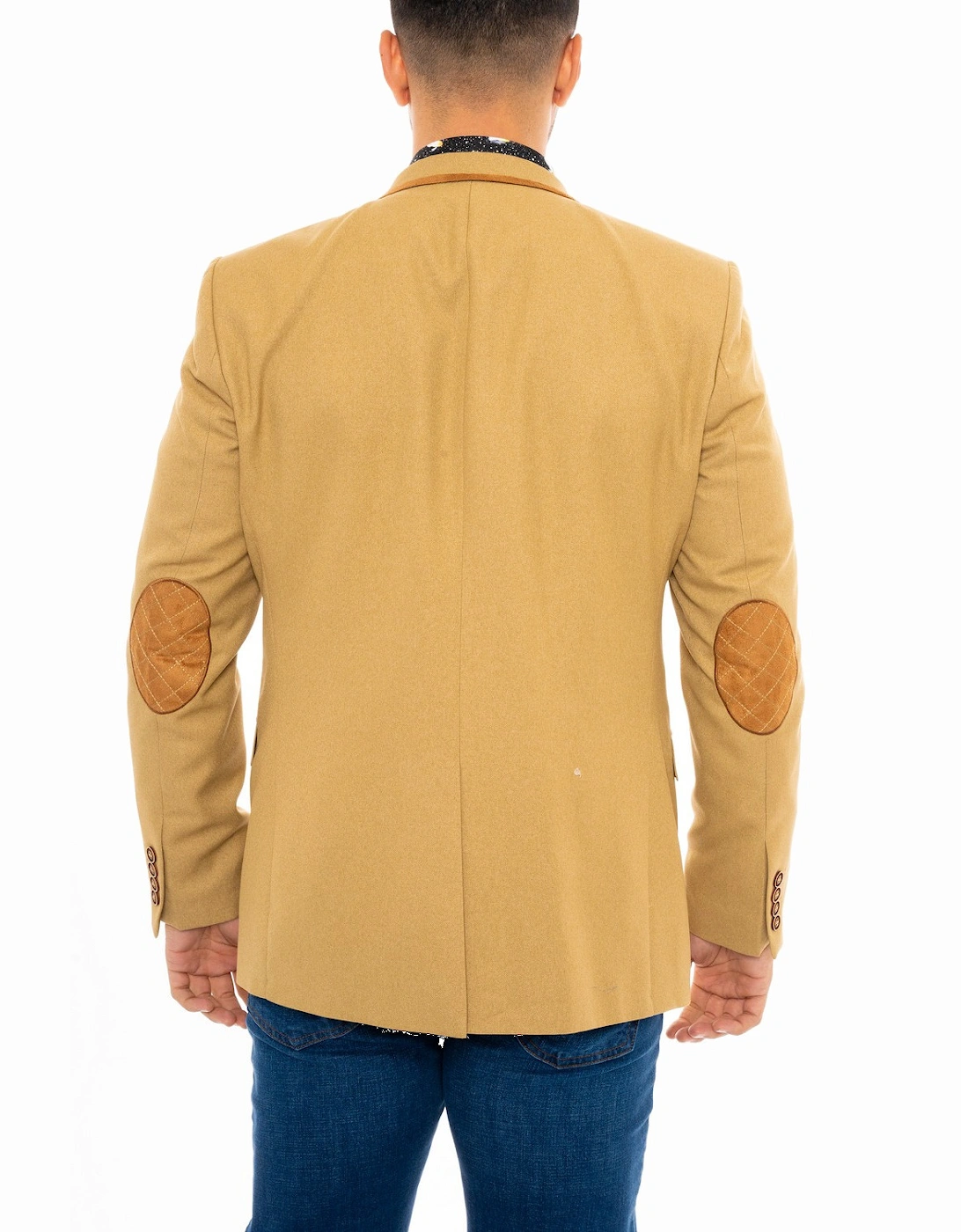 Mens Jacket And Waistcoat (Beige)