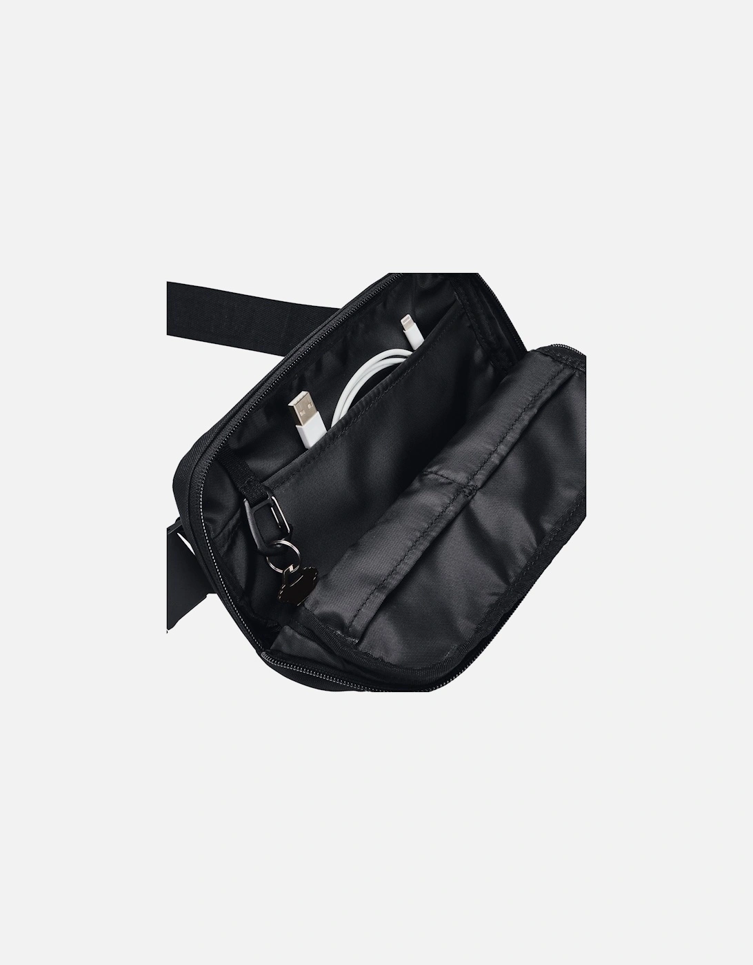 Loudon Waist Crossbody Bag (Black)