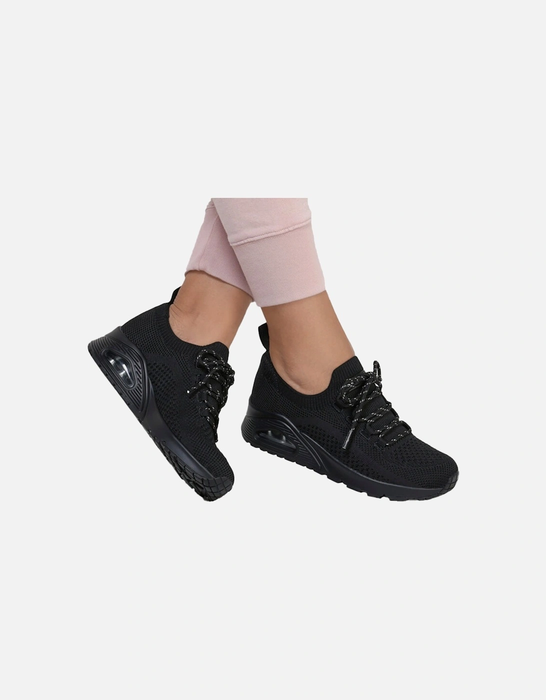 Womens Street Uno Everywear Trainers (Black)