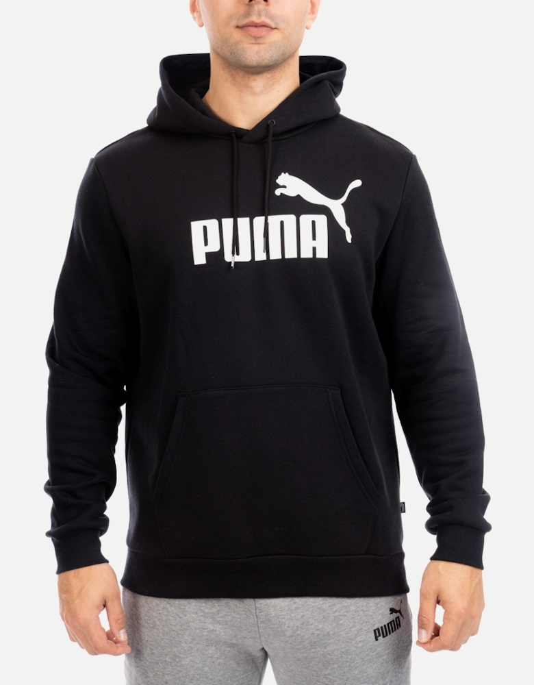 Mens Big Logo Hoodie (Black)