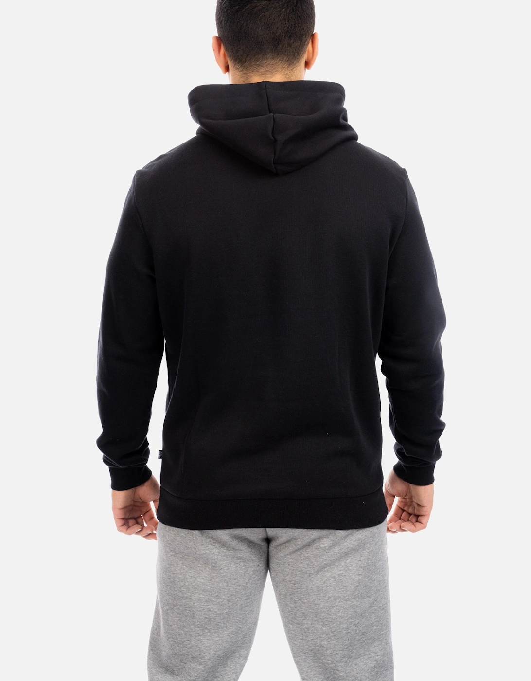 Mens Big Logo Hoodie (Black)