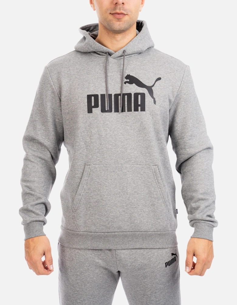 Mens Big Logo Hoodie  (Grey)