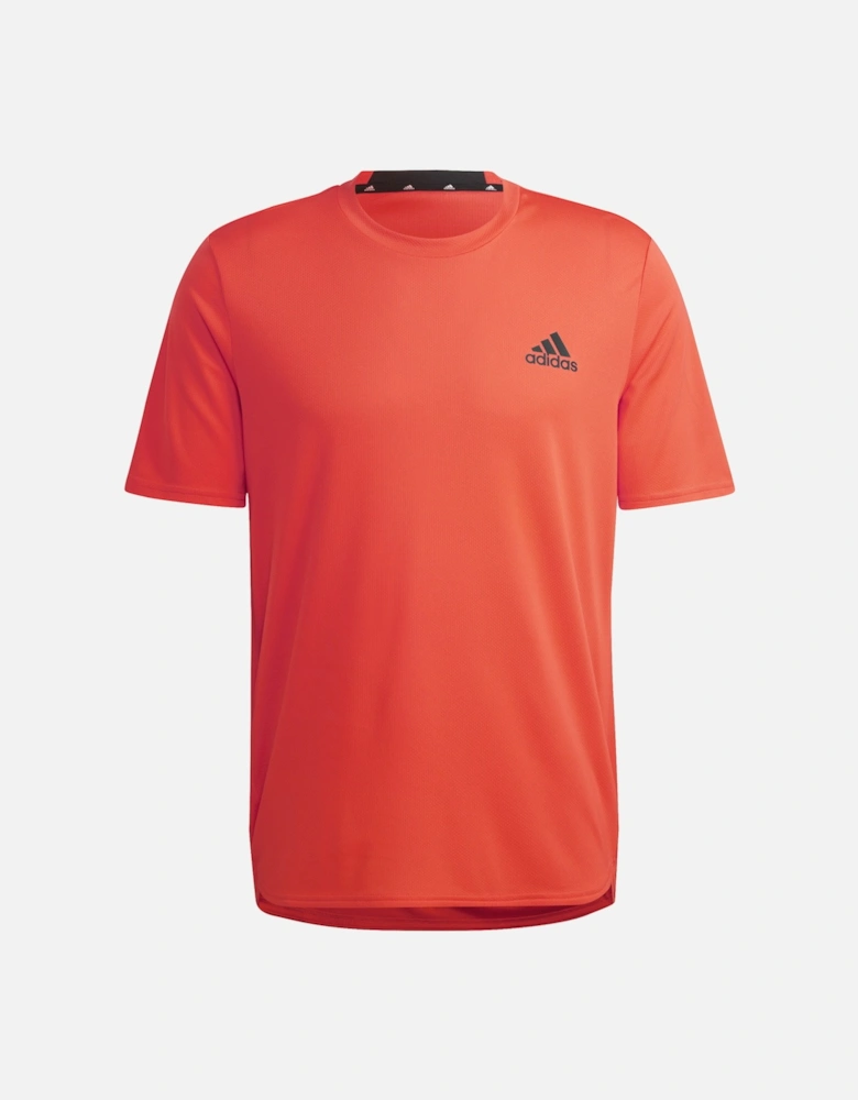 Mens D4M Training T-Shirt (Red)