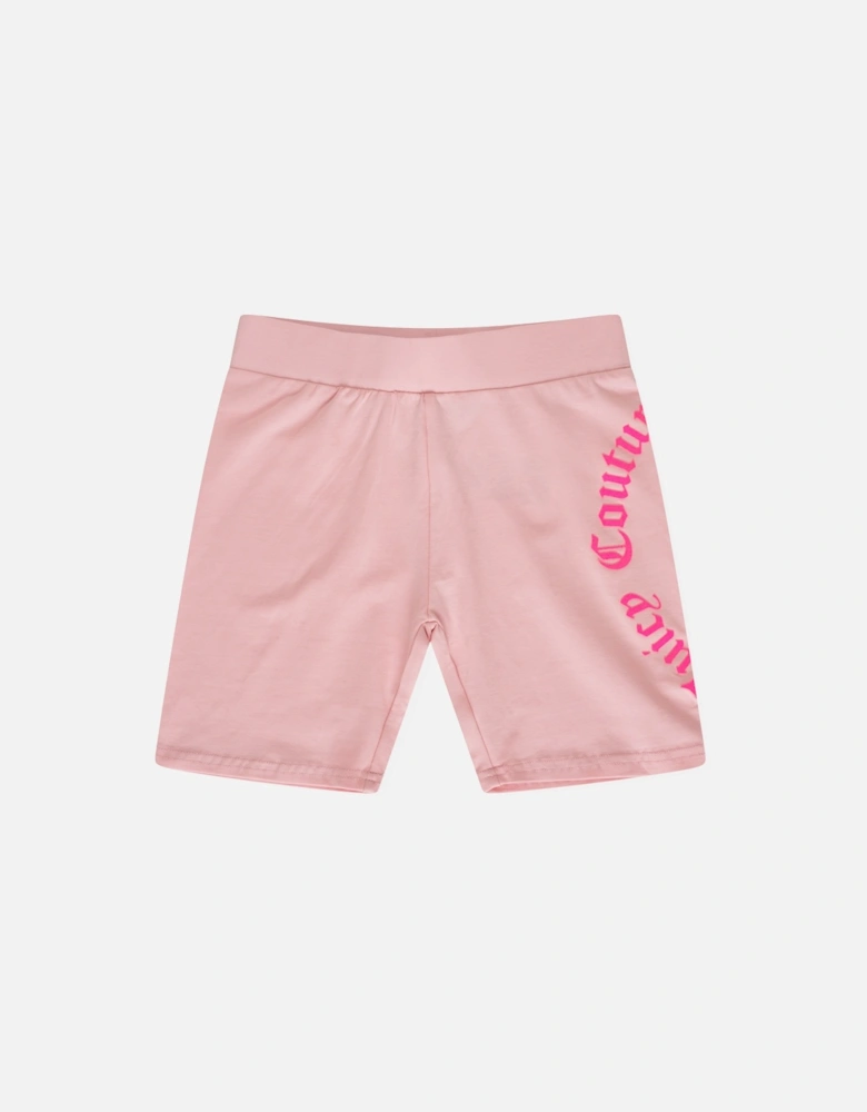 Youths Cycle Shorts (Pink)