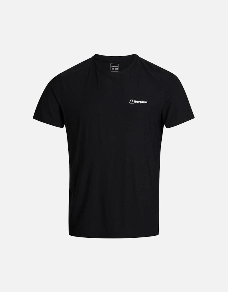 Mens 27/7 Tech Base Crew T-Shirt (Black)