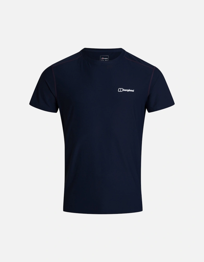 Mens 27/7 Tech Base Crew T-Shirt (Navy)