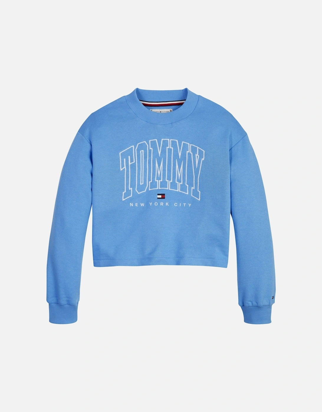 Juniors Varsity Cropped Hoodie (Blue), 4 of 3