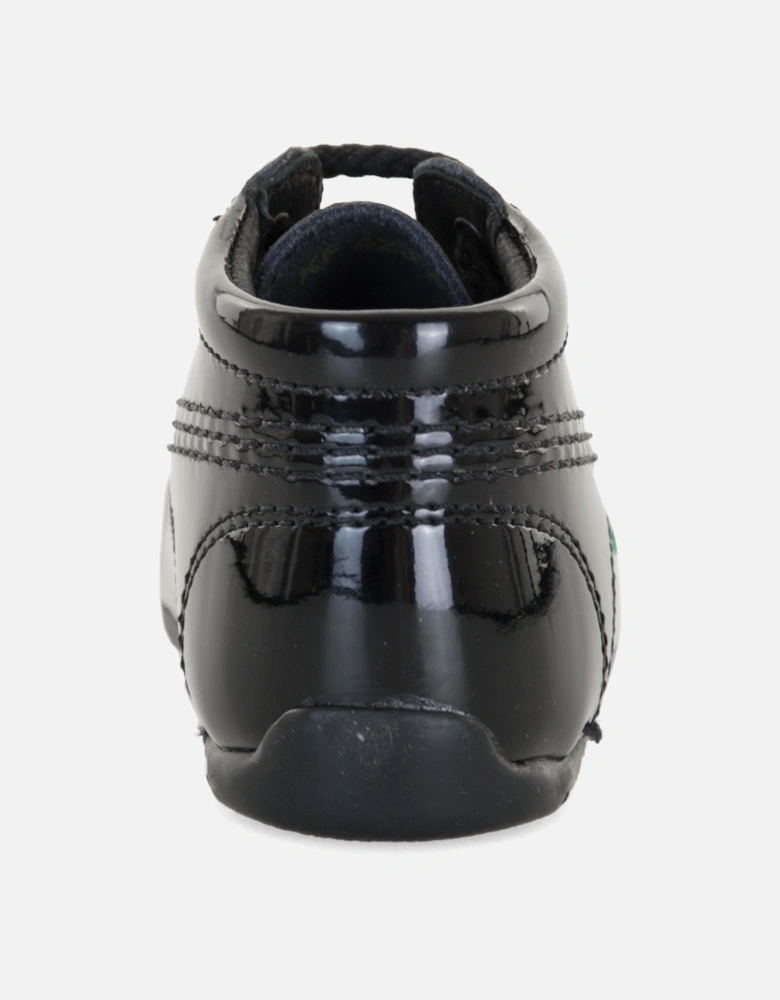 Infants HI Patent Boots (Black)