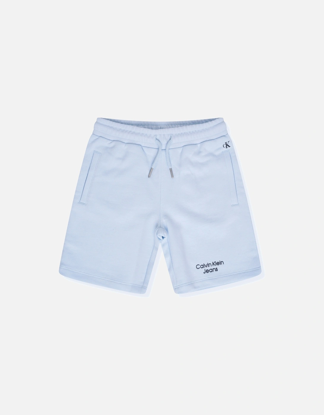 Youths Stack Logo Shorts (Blue), 3 of 2