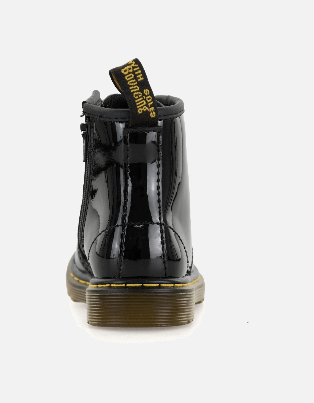 Dr. Martens Infants Brooklee Patent Boots (Black)