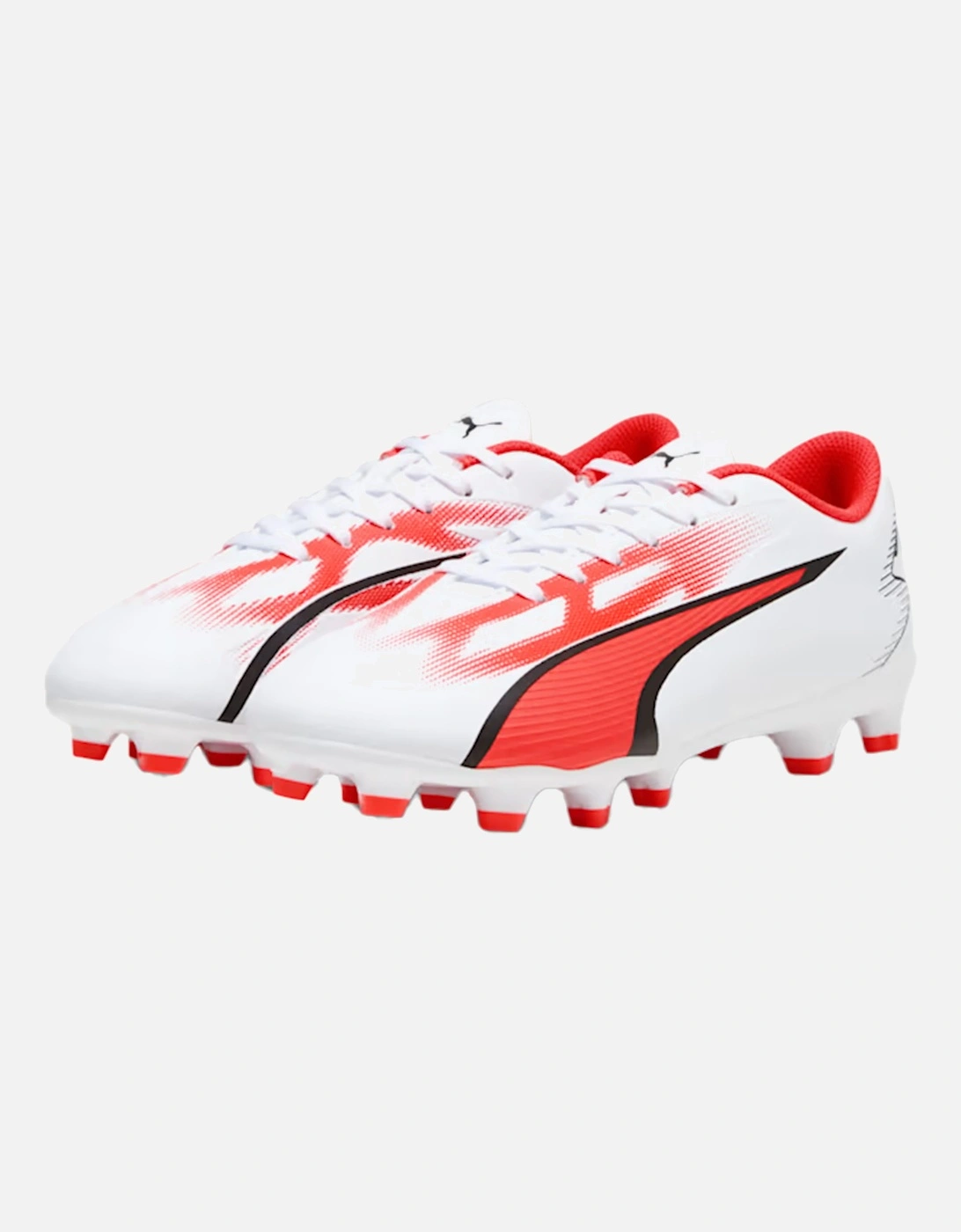 Youths Ultra Play FG/AG Football Boots (White)