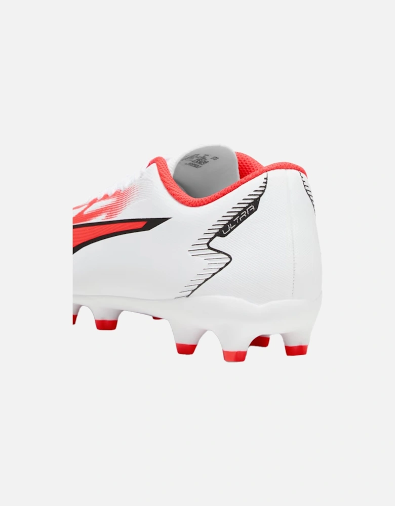 Youths Ultra Play FG/AG Football Boots (White)