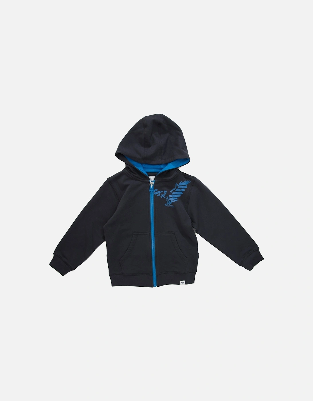 Infants Hooded Top (Navy), 3 of 2