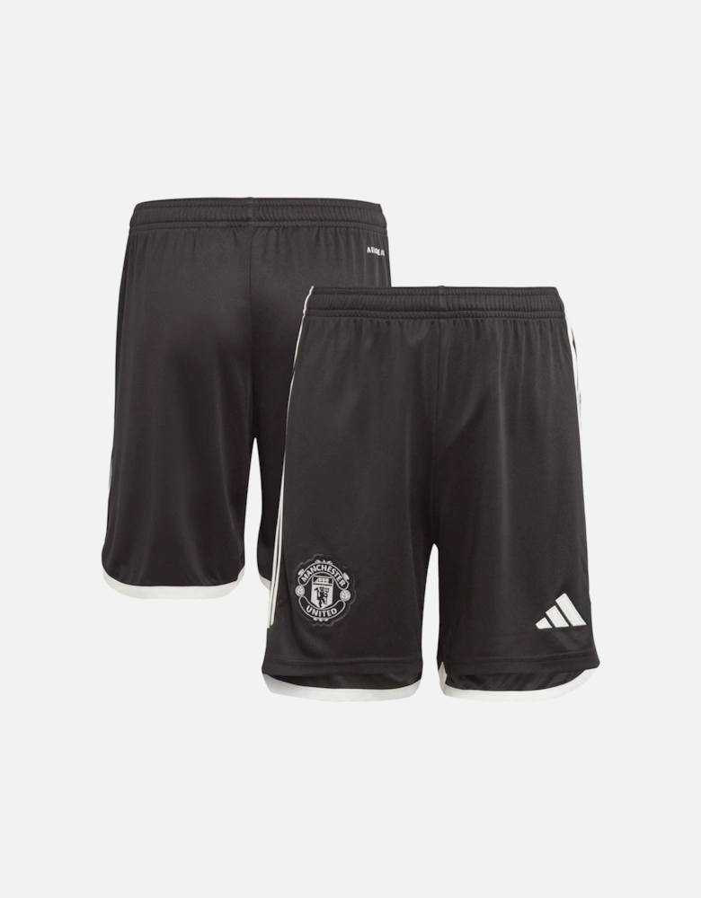 Mens Manchester United Away Shorts 2023/24 (Black)