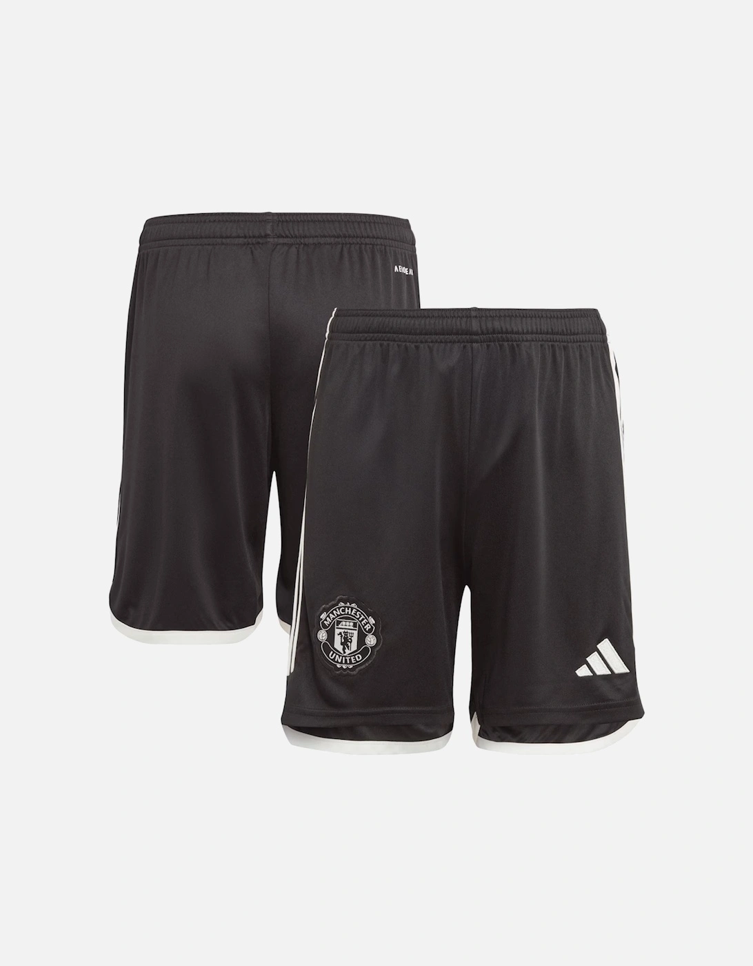 Mens Manchester United Away Shorts 2023/24 (Black), 4 of 3