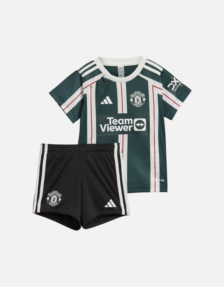 Infants Manchester United Baby Away Kit 2023/24 Season (Dark Green)